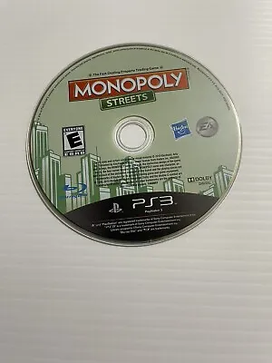 Monopoly Streets (Sony PlayStation 3 2010) PS3 DISC ONLY • $9.99