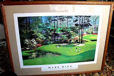 MARK KING Martin Lawrence Limited Edition Sport Golf Course Landscape Lithograph • $99