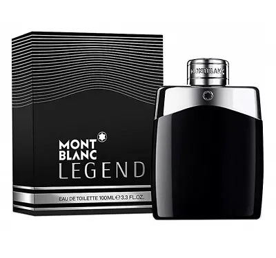 Mont Blanc Legend Men 3.3 Oz 100 Ml Eau De Toilette Spray Nib Sealed • $38.48