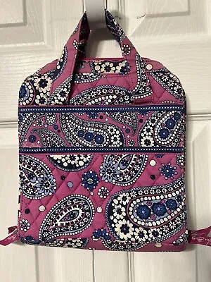 Vera Bradley Travel Organizer Bag For Toiletries/Cosmetics ~ Boysenberry Retired • $9.95