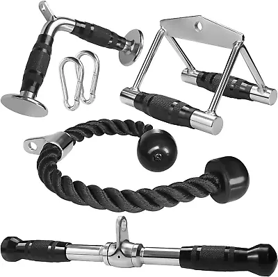 Cable Machine Accessories For Weight Lifting LAT Pull Down Attachment • $69.59