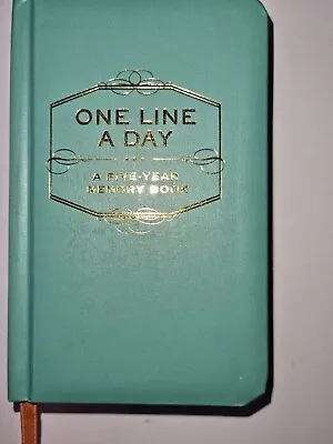 £3.99 • Buy One Line A Day: A Five-Year Memory Book (Diary) One Line A Day