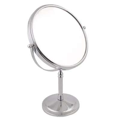 Cosmetic Stand Magnifier Standing Makeup Mirror 1X & 10X Magnification With 360  • $17