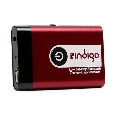 Indigo Transmitter And Receiver Low-Latency Bluetooth 2-in-1 BTR9L • $14.99