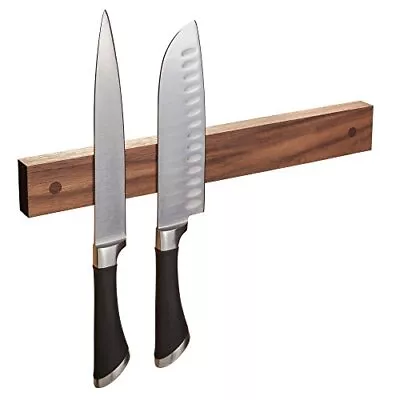 WooDsom Powerful Magnetic Knife Strip Holder Made In USA Walnut 12 Inches • $59.75