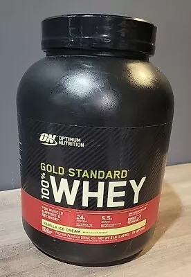 Gold Standard 100 Whey Vanilla Ice Cream Sealed 5lb.  Exp: 6/ 2024 • $96