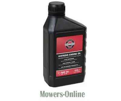 Genuine Briggs & Stratton 4 Stroke SAE30 Engine Oil API SJ/CD Lawnmower Ride On • £11.85