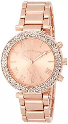 U.S. Polo Assn. Women's Quartz Rose Gold-Toned Dress Watch • $37.29