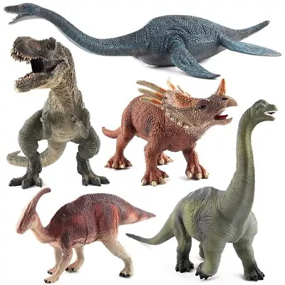 Large Jurassic Dinosaur Toy Animal Action Figure Model Kids Playset Xmas Gift AU • $13.99