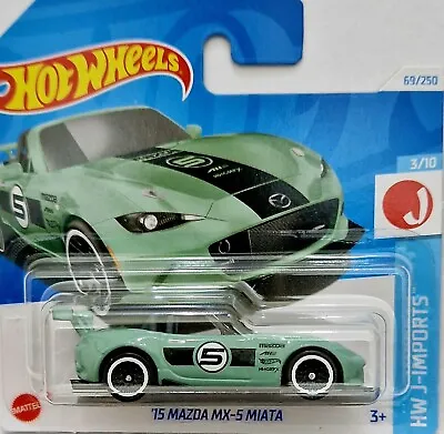 Hot Wheels 2024 '15 Mazda Mx-5 Miata Free Boxed Shipping  • £7.99