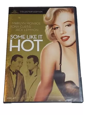 Some Like It Hot Slipcover DVD 2009 Widescreen Marilyn Monroe Tony Curtis Sealed • $7.97