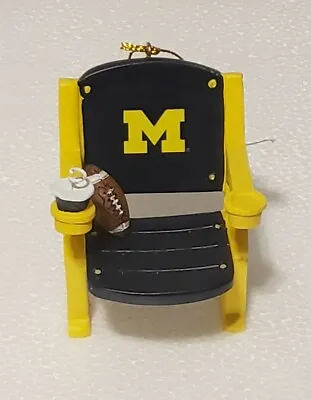 Michigan Wolverines Stadium Chair Ornament Football NCAA Team Sports America • $19.95