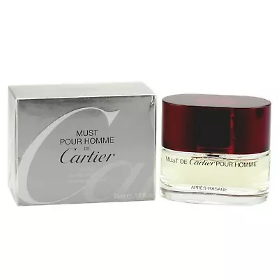 Must De Cartier Pour Homme Edt 1.6 Oz/50 Ml Vintage Discontinued Nib!!!!! • $175