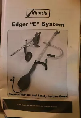 Genuine Mantis Edger E System 330103 Edger Attachment  • $69.97