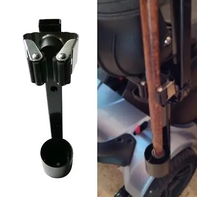 Cane Holder Walking Stick Rack For Wheelchair Accessories Mobility Scooter • $30.16