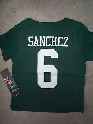 ($22) New York NY Jets MARK SANCHEZ Nfl INFANT BABY Jersey Shirt 24M 24 M Months • $12.94