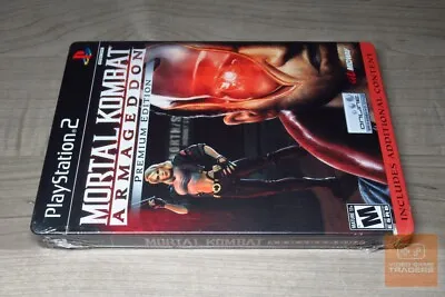 Mortal Kombat: Armageddon PREMIUM EDITION Kano Ver. PlayStation 2 PS2 NEW! • $199.99