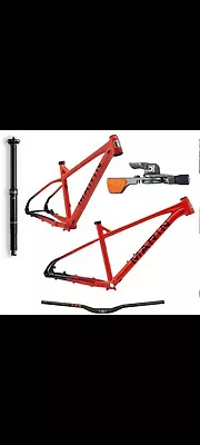 NEW Marin San Quentin 3 XL Mountain Bike Frame Range Bar Stem Drop Post  More • $900