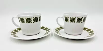 Set Of 2 Vintage Noritake Progression Arabesque Tea Cup & Saucer No. 9009 Japan • $17