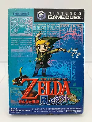 LEGEND OF ZELDA KAZE NO TAKUTO Japan Wind Waker GameCube W/ Sleeve Manual GC0090 • $34.99