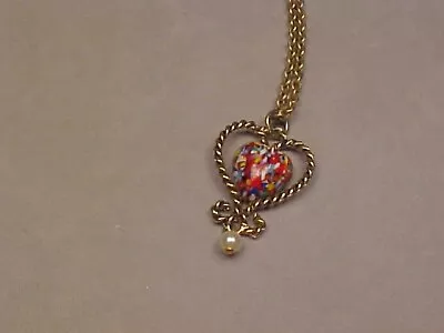 Vintage Sarah Coventry  Hearts And Flowers  (1975) Necklace • $1.99