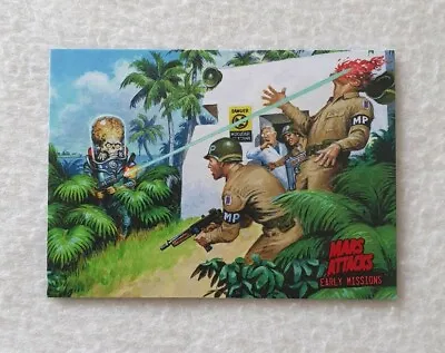 Topps Mars Attacks Invasion Early Missions Trading Card 2 Of 6  • £3