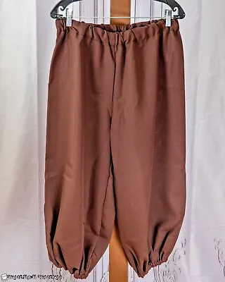 Brown Renaissance Knickers Pants Men’s Medium Alexanders Costumes Pirate • $15