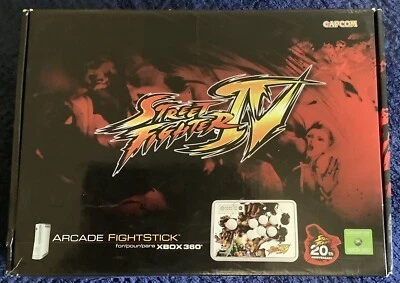 $70 • Buy Mad Catz Street Fighter IV 4 Xbox 360 Arcade Fightstick Controller  20th Anniv.