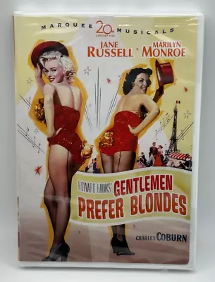 Gentlemen Prefer Blondes Starring Marilyn Monroe And Jane Russell On DVD New • $12.99