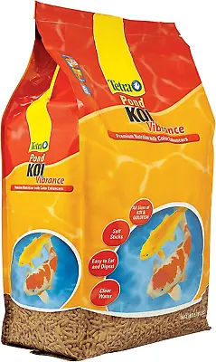 $38.09 • Buy Tetrapond Koi Vibrance 5.18 Pounds Soft Sticks Floating Pond Food
