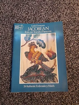 Jacobean Iron-on Transfer Patterns: 24 Authentic Embroidery Motifs By Linda... • £6