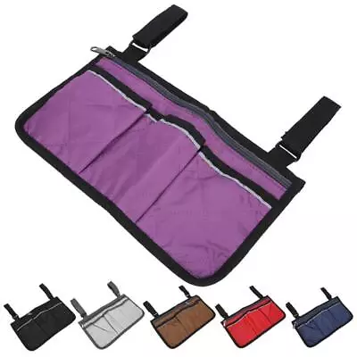 Wheelchair Storage Bag Scooter Mobility Accessories Disability Aid Organizer • $12.59