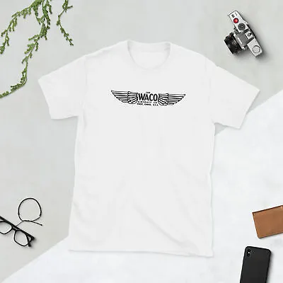 Vintage Waco Aircraft Company Unisex T-Shirt • $26.99