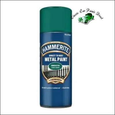  Hammerite Direct To Rust Metal Paint - 2 X 400ml Aerosols - Various Colours • £24.95