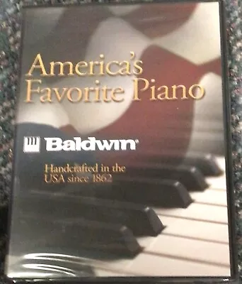 America's Favorite Piano  Baldwin  DVD • $9.95