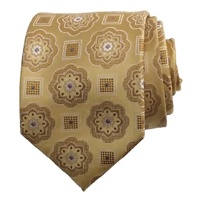 $13.88 • Buy Countess Mara Men's Necktie 100% Silk Designer Narrow Width Geometric Neck Tie