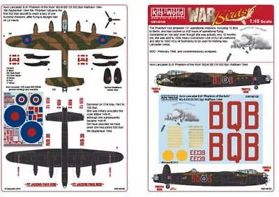 Kits-World KW148100 1:48 Avro Lancaster B.I/III • £9.18