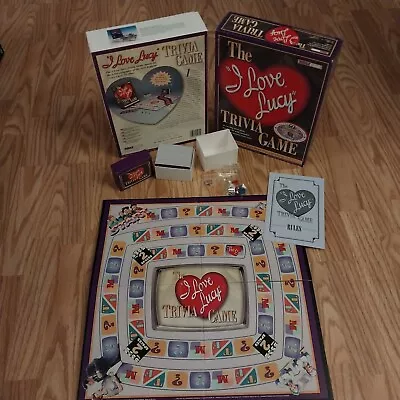 The I Love Lucy Trivia Boardgame Game 100% COMPLETE CIB Includes Lapel Pin!  • $14.99