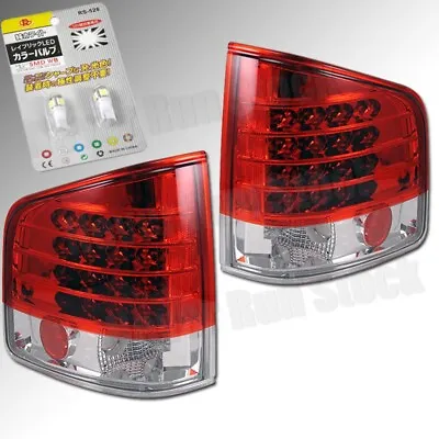 For Chevy S10 Gmc Sonoma Oe Red Clear Led Tail Lights +white License Plate Bulbs • $148.99