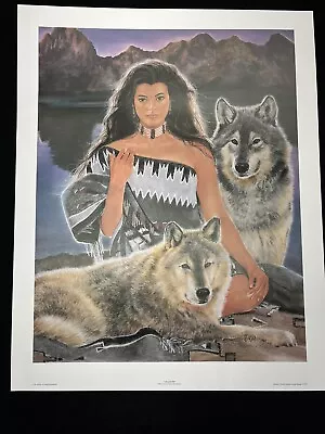 Maija Call Of The Wild Signed Numbered Print With Coa Native American • $75