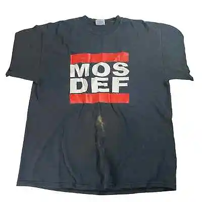 Vintage Y2k MOS DEF Rap Tee T Shirt Men's L • $136