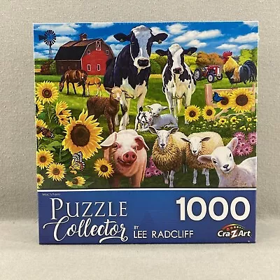 Cra-Z-Art Jigsaw Puzzle Mac's Farm By Lee Radcliff 1000 Pcs New • $20