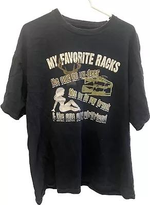 My Favorite Racks Shirt Unbranded Adult Size Large • $10