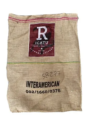 £5 • Buy Coffee Sack, Jute, Hessian, Brazil, Ipanema Estates, Icatu, Reserve