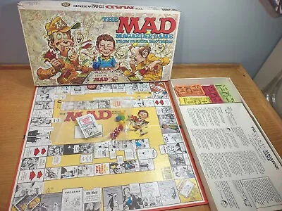 Vintage 1979 The Mad Magazine Board Game! Parker Brothers Mad TV No. 124 • $16.79