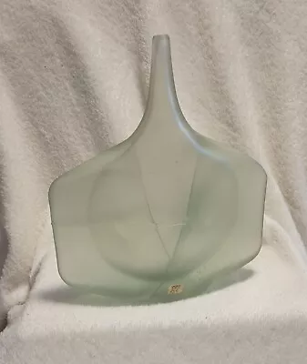 Mdina Malta Satin Art Glass Vase • $85