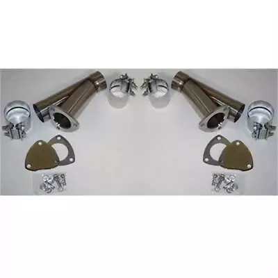 High Performance Manual Exhaust Cutout Kit Stainless 10.2 Cm 305540D • $251.72