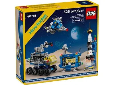 LEGO 40712 Space Classic Space Rocket Launchpad Use Code FEBSAVE For $10 Off. • $100