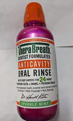 $19.95 • Buy TheraBreath Healthy Smile Anticavity Oral Mouth Rinse - Sparkle Mint - 16oz
