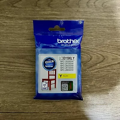 Brand New Brother LC-3319 XL Ink Cartridge Yellow • $55